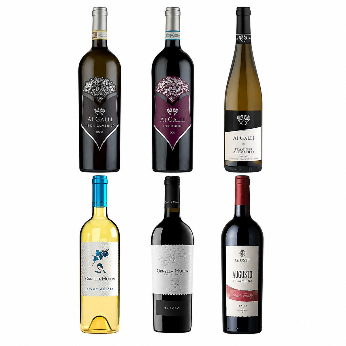 Degupaket Venezien Spezial 6 Flaschen